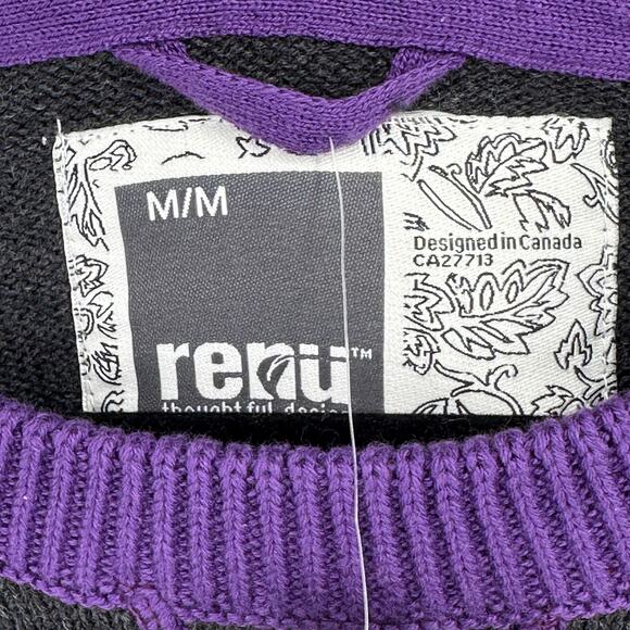 LSU Louisiana State University Tigers Pullover Sweater Womens Sz M Purple Raglan - Picture 7 of 8